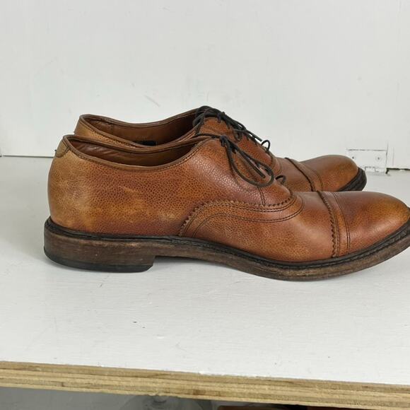 Allen Edmonds Fullerton Mens Size 10 Brown Leather Oxford Dress Shoes main image 8